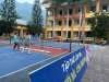 Pickleball “thắp lửa” sân trường THPT thị xã Mường Lay